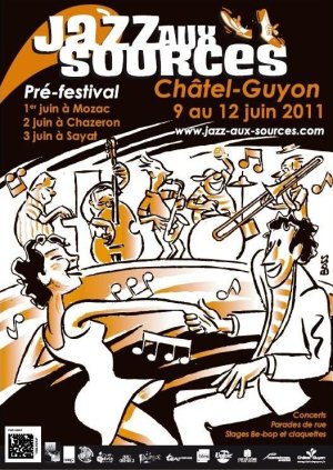 affiche JAZZ aux SOURCES