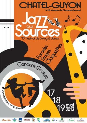 affiche JAZZ aux SOURCES